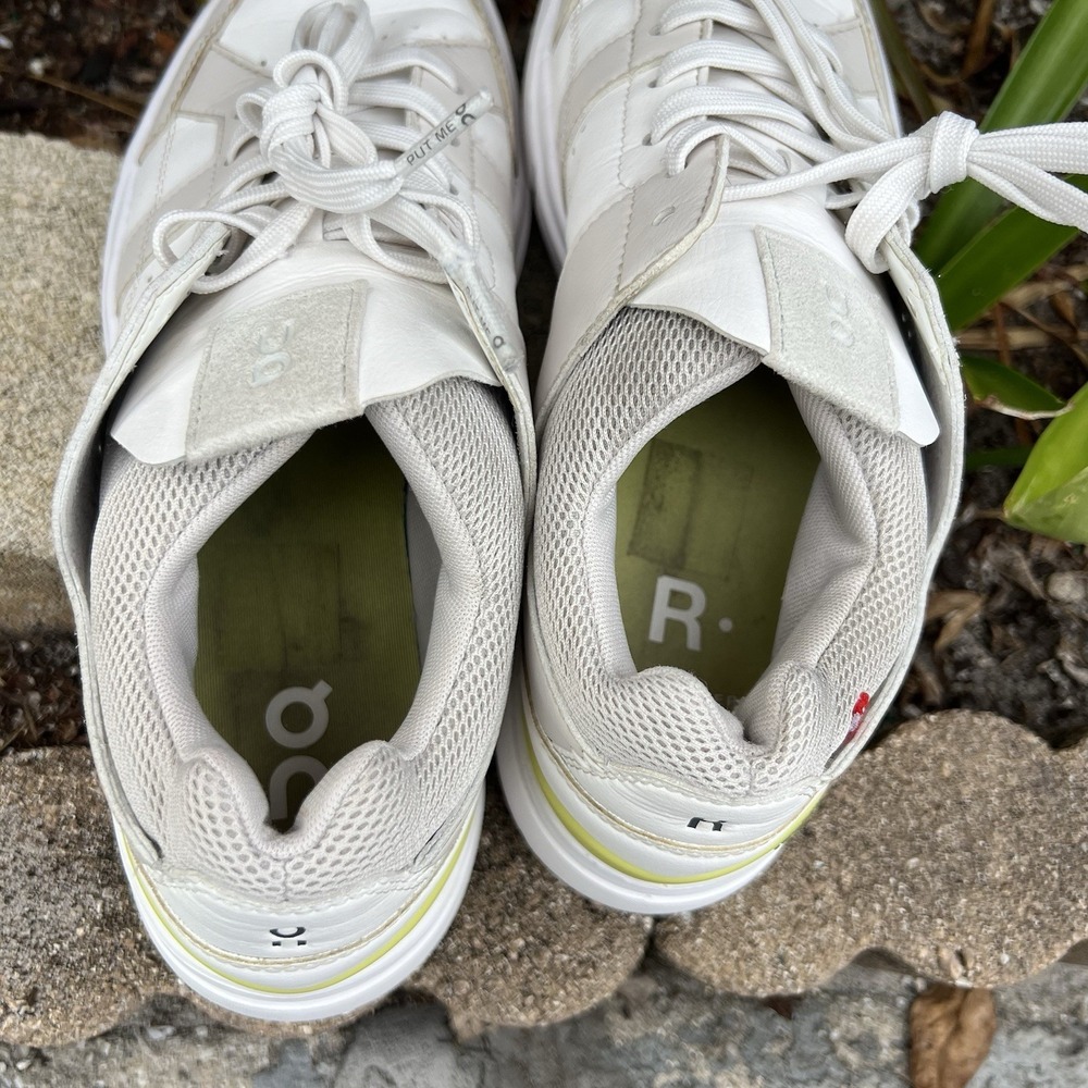 On The Roger Clubhouse Sneakers Sand & Zest Style: 48.98504 Yellow Size W9 - Picture 5 of 11